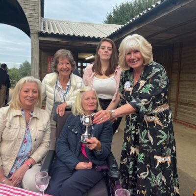 Anne receiving special RFD award